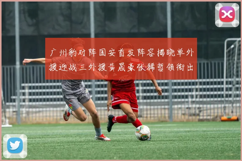 广州豹对阵国安首发阵容揭晓单外援迎战三外援黄晟豪张稀哲领衔出战