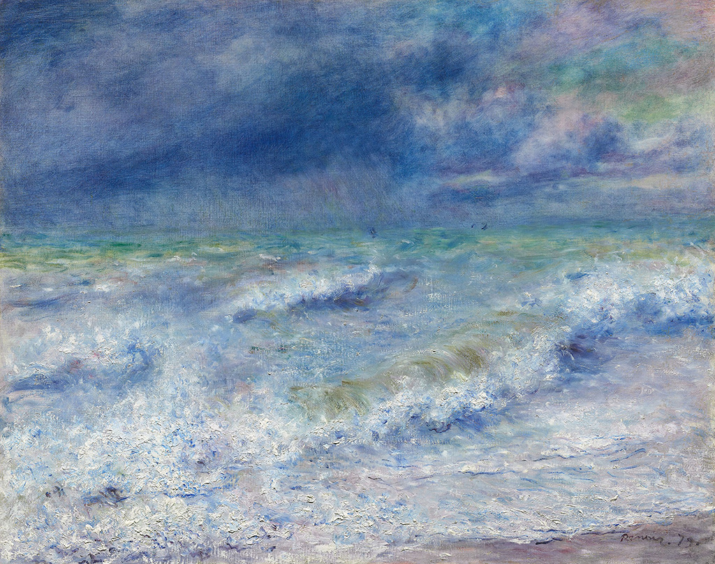 Tableau plage Renoir