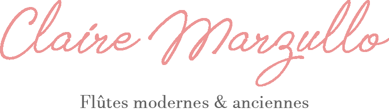 logo Claire Marzullo flûte moderne & ancienne